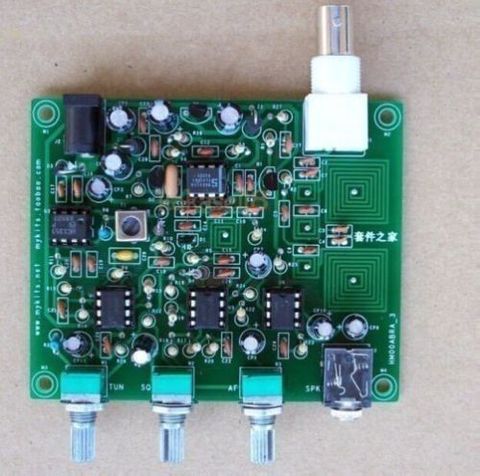 Receptor de banda de aire, alta sensibilidad aviación radio KITS de bricolaje aviones y torre recibir 118MHz -136 MHz ► Foto 1/5