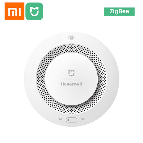 Alarma de incendio Xiaomi Mijia Honeywell, Detector de humo, Sensor de alarma Visual Audible, funciona con la aplicación Mi Home por teléfono ► Foto 1/6