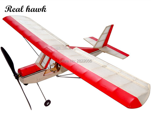 Avión de madera de Balsa con corte láser, Avión de madera de Balsa, Micro AEROMAX, Kit de construcción de modelo de madera de Balsa de 400mm ► Foto 1/4