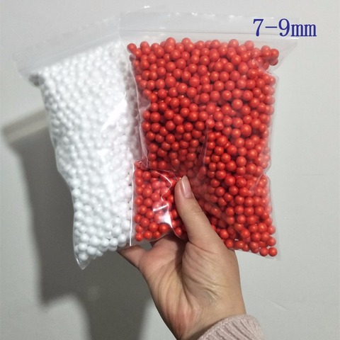 4000 Uds 7-9mm sangrando colores brillantes pequeñas perlas de espuma de poliestireno pelotas Mini artesanía colorido Bola de espuma de poliestireno decoración para el hogar ► Foto 1/6