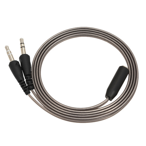 De Audio de 3,5mm Y Cable divisor 1 hembra a 2 macho convertidor auricular micrófono adaptador de Cable para auriculares para ordenador portátil de escritorio PC ► Foto 1/6