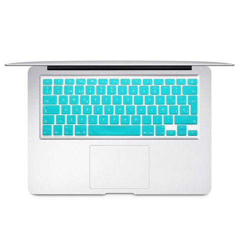 Cubierta protectora de teclado para Mac Book, Protector de teclado colorido de piel para Mac Book Air13 pro15 Retina A1466 A1502 A1398 A1278 ► Foto 1/6