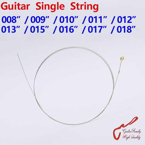 Guitarra familiar de 1 pieza, cuerda individual 008/009/010/011/012/013/015/016/017/018, hecha en Corea ► Foto 1/2