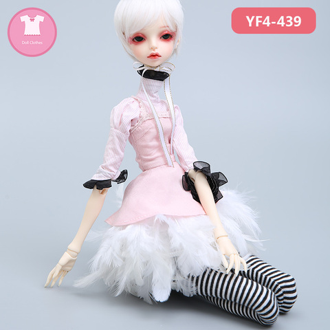 BJD-cuerpo de muñeca para MSD femenino, vestido negro YF4 a 1/4 para DC Queena, accesorios para muñeca de juguete, 365 ► Foto 1/5