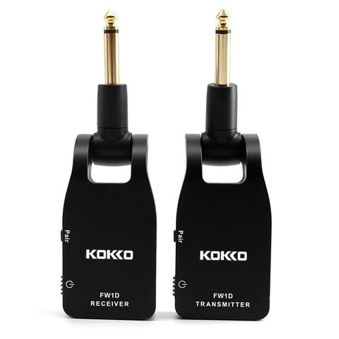 KOKKO-sistema receptor transmisor de Audio inalámbrico para guitarra, 2,4 Ghz, 280 grados, cabezal giratorio, 24 bits/48KHZ, transmisión FW1D ► Foto 1/6