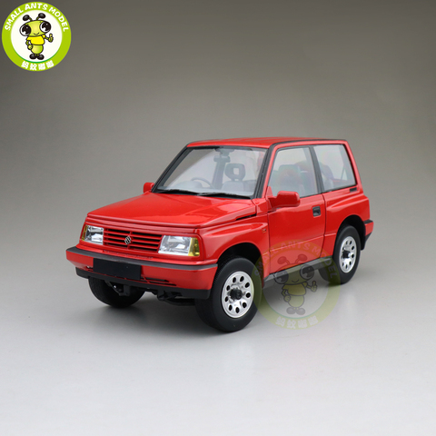 DORLOP Suzuki Vitara-coche Diecase para niños, coche de juguete para niños, regalos para chico y Chica, color rojo, 1/18 ► Foto 1/1