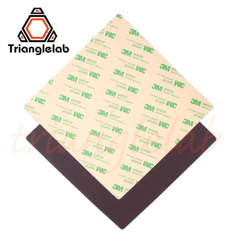 Trianglelab Base magnética añadir-(magnética Flexible de panel) con textura PEI de acero de Primavera de Compatible ender3 cr10 etc ► Foto 1/6