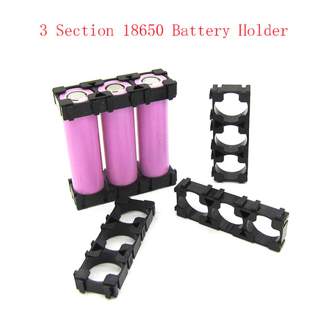 Caja de almacenamiento de batería de 3x18650, separador de batería, soporte radiante, coche eléctrico, bicicleta, juguete, nuevo ► Foto 1/3