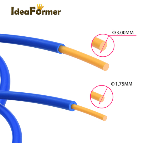 Tubo de PTFE a TL-alimentador RepRap Bowden extrusora 1,75mm ID 1,9mm OD 4mm/3,0mm ID 3,2mm OD 4,00mm filamento de clonado de Capricornio tubo ► Foto 1/6