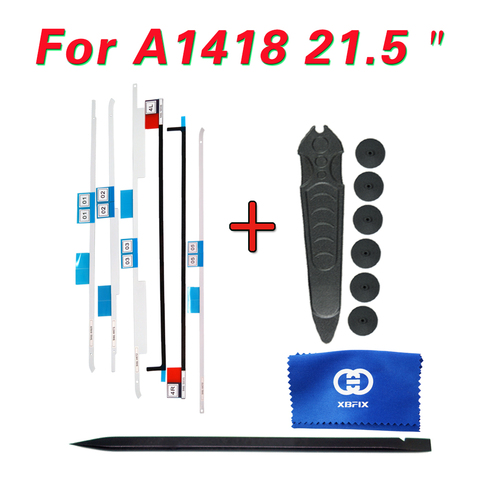 Cinta adhesiva de Tira adhesiva LCD para iMac A1418, Kit de reparación de herramientas de pantalla 076-1437 076-1422 076-1444, 21,5 