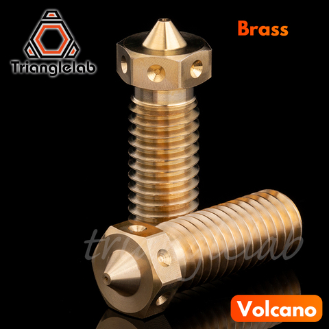 Boquillas de volcán V6 Trianglelab para impresoras 3D, kit de actualización para hotend volcán E3D, 5 unidades por lote ► Foto 1/5