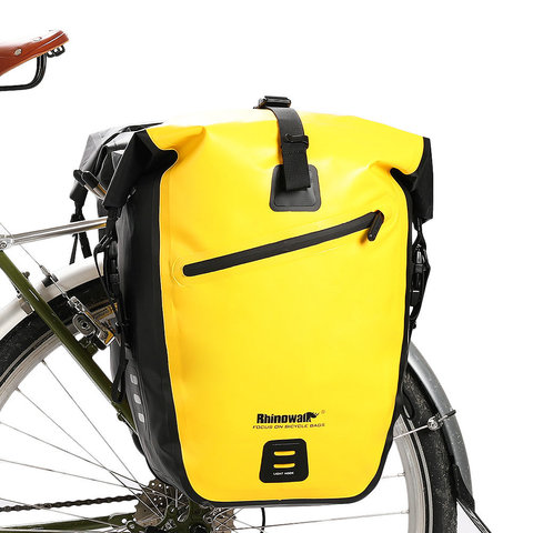 25L-27L bolsa de bicicleta impermeable MTB bicicleta de carretera estante trasero bolsa de Pannier para ciclismo bolsa de asiento trasero bolso de hombro accesorios de bicicleta ► Foto 1/6