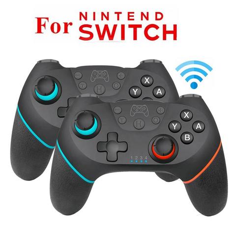 Controlador de joystick de juego con Bluetooth inalámbrico easvita Gamepad para Switch Pro Host con mango de 6 ejes para conmutador NS pro ► Foto 1/6