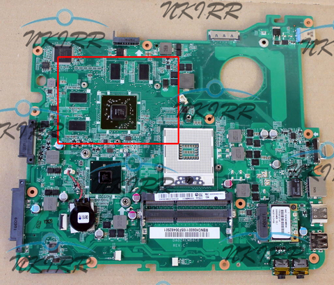 MB NCH06.001 MBNCH06001 DA0ZRCMB6C0 REV: C HD5470M 1G S989 DDR3 placa base para emachines E732 E732G E732ZG Aspire 4738G 4738ZG ► Foto 1/1