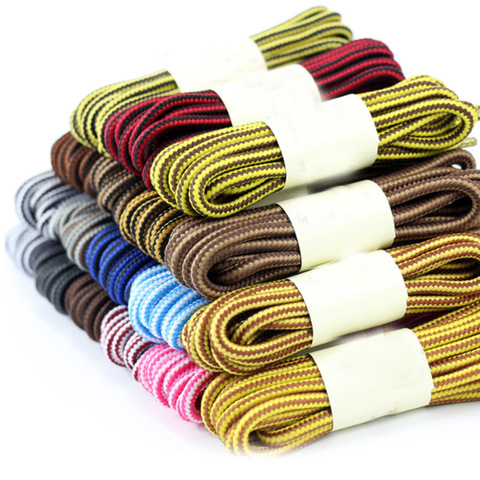 Cordones redondos de Color sólido para zapatillas casuales a la moda, zapatos de cuero, botas, cordones, 120/150 cm, 1 par ► Foto 1/6