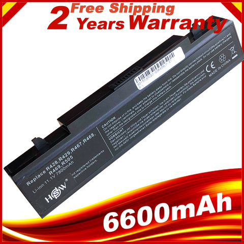 Batería de ordenador portátil de 7800mAh para SAMSUNG NP350V5C NP350U5C NP350E5C NP355V5C NP355V5X NP300E5V NP305E5A NP300V5A np300e00c np300a ► Foto 1/5