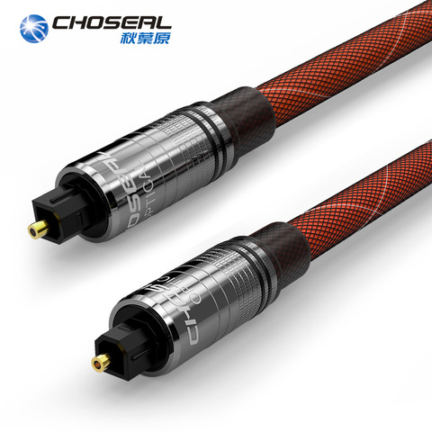 CHOSEAL-Cable de sonido óptico Digital Toslink SPDIF para cine en casa, barra de sonido, TV,PS4,Xbox,Playstation ► Foto 1/6