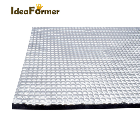 Aislamiento térmico de algodón para impresora 3D, papel de aluminio autoadhesivo de 200mm/300mm, grosor de 10mm, etiqueta adhesiva para cama, 1 unidad ► Foto 1/6