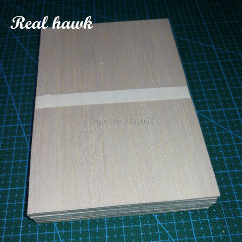 Hojas de madera AAA + Balsa, 150x100x0,75mm, modelo de madera Balsa para bricolaje RC, material de barco plano de madera, 5 uds. ► Foto 1/6