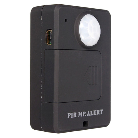 Alarma de Sensor de movimiento de alarma Mini GSM PIR, inalámbrico por infrarrojos, GSM, antirrobo, Detector de movimiento, alta sensibilidad ► Foto 1/6