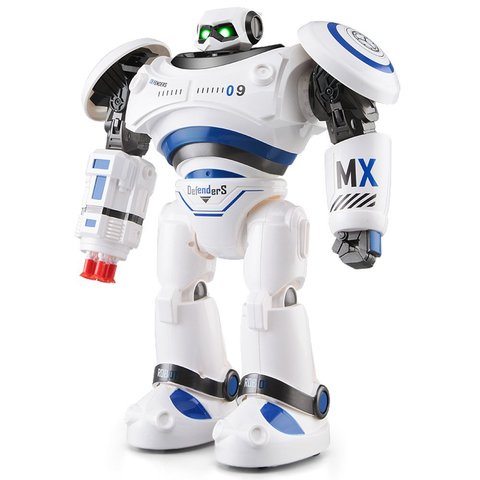 JJR/C/JJRC R1 RC Robot de los archivos de la policía programable contra defensor inteligente RC Robot de juguete de Control remoto para los niños ► Foto 1/6