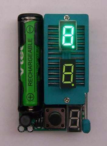 Probador de IC y LED * optoacoplador LM399, probador de CHIP DIP, Detector de número de modelo, probador de circuito integrado Digital KT152 ► Foto 1/6