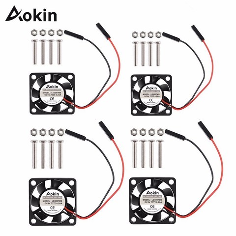 Ventilador pequeño para ordenador Raspberry Pi, dispositivo de refrigeración de 30x30x7mm, sin escobillas, para CPU Raspberry Pi 3 B + ► Foto 1/6