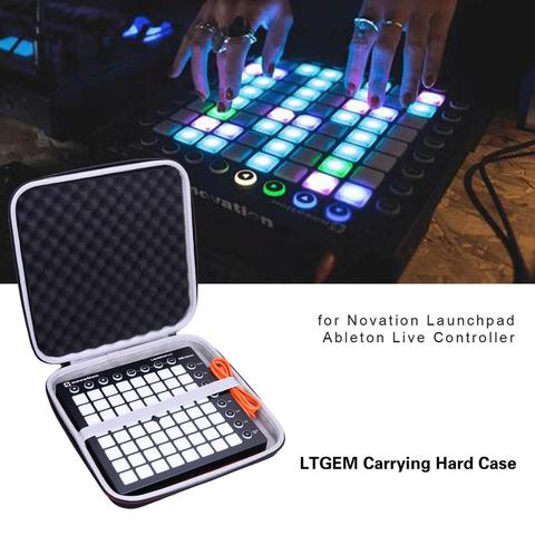 LTGEM-estuche rígido de transporte para Novation Launchpad Ableton, resistente al agua, color negro, EVA ► Foto 1/6