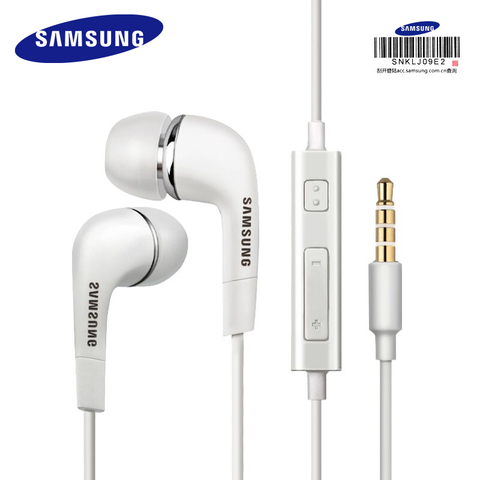 Samsung-auriculares EHS64 con cables, auriculares internos con micrófono de 3,5mm para SAMSUNG Galaxy S8 S8Edge, con certificación oficial ► Foto 1/5