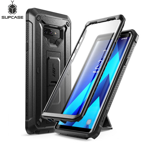 SUPCASE por nota 9 UB Pro-cuerpo resistente funda de cubierta con Protector de pantalla incorporado y soporte para samsung Galaxy Nota 9 ► Foto 1/6