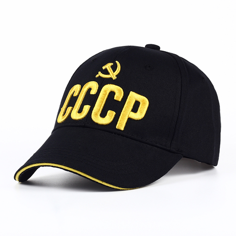 VORON CCCP USSR ruso gran oferta estilo gorra de béisbol Unisex negro rojo del algodón del casquillo del snapback con 3D bordado mejor calidad Garros ► Foto 1/6