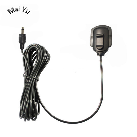 Condensador de micrófono de coche profesional para grabación de ventana con 3,5mm 2,5mm conector único para amplificador de coche 2M línea ► Foto 1/4