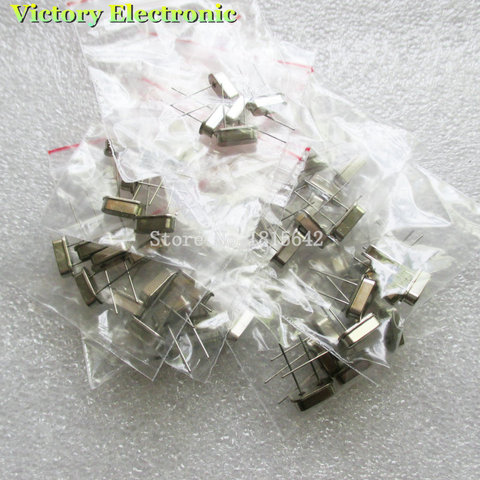Kit electrónico de oscilador de cristal hc-49s, resonador cerámico de cuarzo, hc-49 DIP, 7 tipos X 5 uds., 32.768K 4 8 12 16 20 25 MHZ ► Foto 1/1