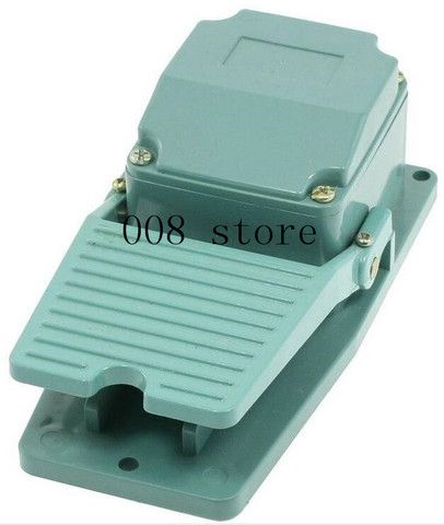 Pedal de cinta momentáneo AC 250V 15A 1NO 1NC, interruptor de pie con Cable glándula TFS-402 verde, envío gratis ► Foto 1/2
