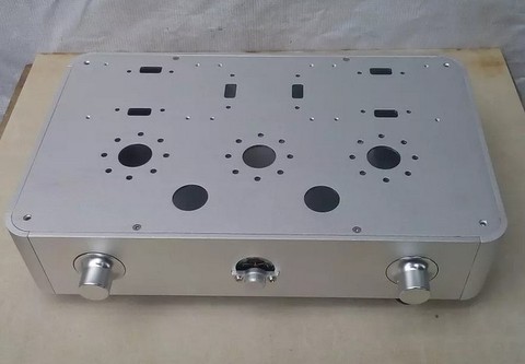 RCKJ-carcasa de amplificador de tubo, caja de amplificador, chasis de aluminio, bricolaje, nuevo ► Foto 1/5