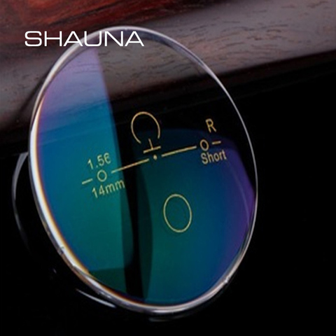 SHAUNA-gafas asféricas de resina para presbicia, graduadas con CR-39, lentes multifocales graduales para miopía y hipermetropía, 1,56 ► Foto 1/5