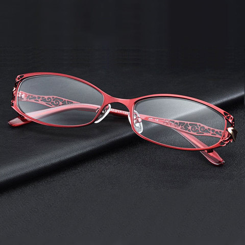 Montura de gafas de lectura Vintage para mujer, montura completa, gafas de lectura graduadas ► Foto 1/6