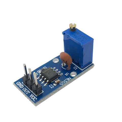 Módulo generador de impulsos de resistencia ajustable, salida de un solo canal para coche inteligente Arduino, cc 5V 12V NE555 ► Foto 1/6