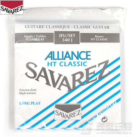Savarez-cuerdas de guitarra clásica de alta tensión, conjunto completo de cuerdas 540J, Alianza/HT ► Foto 1/1