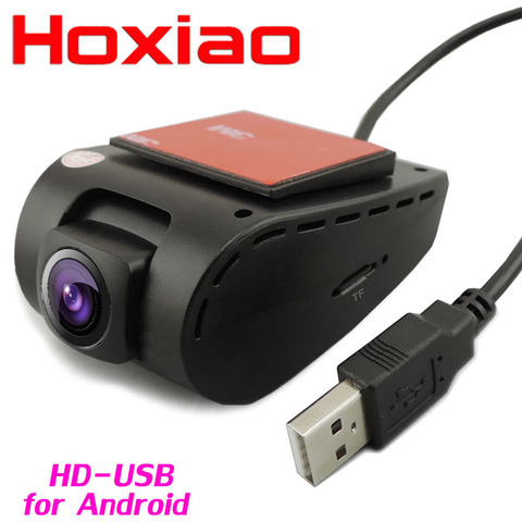Minicámara DVR para coche, conector USB, HD, 1280x720P, sistema operativo Android, grabadora de conducción ► Foto 1/6