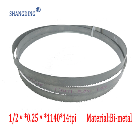 TpiMetalworkin-hoja de sierra de banda bimetálica duradera, alta calidad, 44,9 