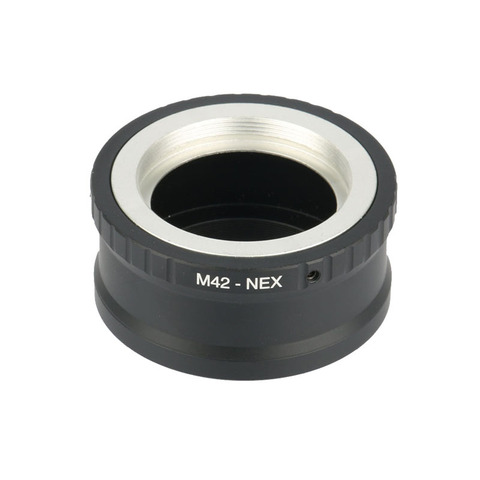 Lente de la Cámara de anillo adaptador de montaje M42-NEX para M42 lente y para SONY NEX E NEX3 NEX5 NEX5N lente adaptador de montaje cámara de anillo ► Foto 1/6