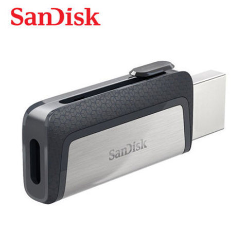 SanDisk-unidad Flash tipo C, USB 3,1, 128GB, 32GB, 64GB, USB OTG Dual, SDDDC2, Pen Drive Extreme de 32GB, Micro USB Flash tipo C ► Foto 1/6