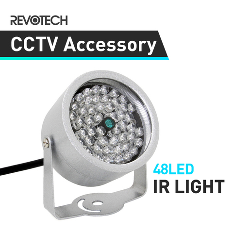 Luz infrarroja de visión nocturna CCTV IR, 48 luces LED, resistente al agua, para cámara de vigilancia CCTV ► Foto 1/6