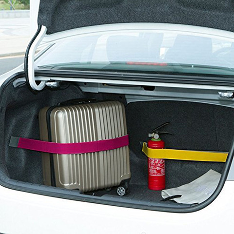 CHIZIYO práctico maletero de coche almacenamiento fijo estirado cinta adhesiva suministros cinturón 60 CM organizador de maletero ► Foto 1/6