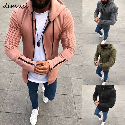 DIMUSI sudaderas con capucha para hombre primavera otoño sudaderas con capucha delgadas abrigos para Hombre Ropa Deportiva informal para hombre ropa de calle ropa de marca 5XL,TA299 ► Foto 1/6