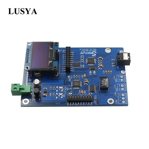 Lusya-Adaptador de Audio AK4137 DAC SRC 384K 32Bit DSD256 DSD IIS para amplificador de alta fidelidad con control remoto ► Foto 1/6