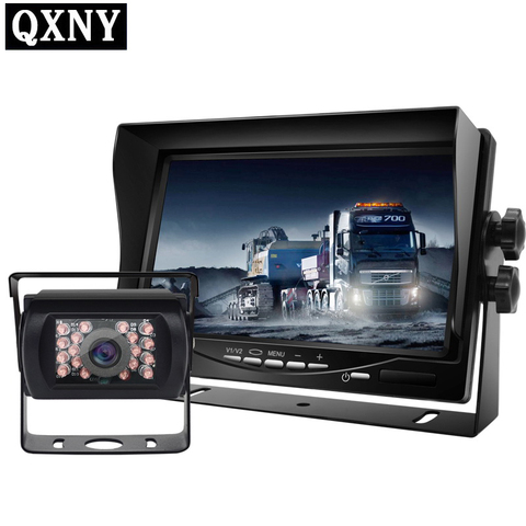 Coche cámara de visión de alta definición digital de 7 pulgadas LCD monitor coche ideal para DVD pantalla para RV camión autobús aparcamiento sistema de asistencia ► Foto 1/6