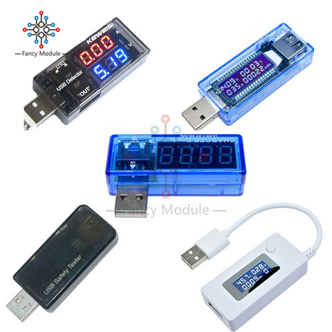 Cargador USB diymore medidor de corriente de voltaje médico tiempo de trabajo potencia batería capacidad probador herramientas de medición ► Foto 1/6