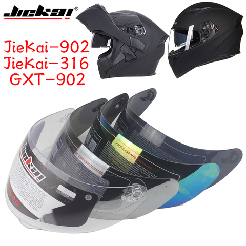 1 pieza protección facial para la cara de la visera del casco de gafas lente para JK-902 JK-316 GXT-902 ► Foto 1/6